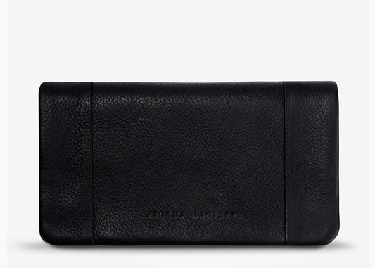 Status Anxiety Some Type Of Love Wallet - Black