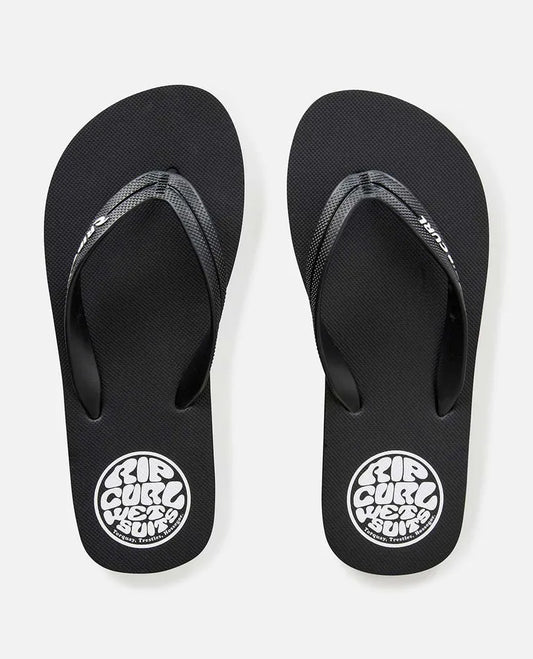 Rip Curl Icons Bloom Open Toe - Boy - Black/White