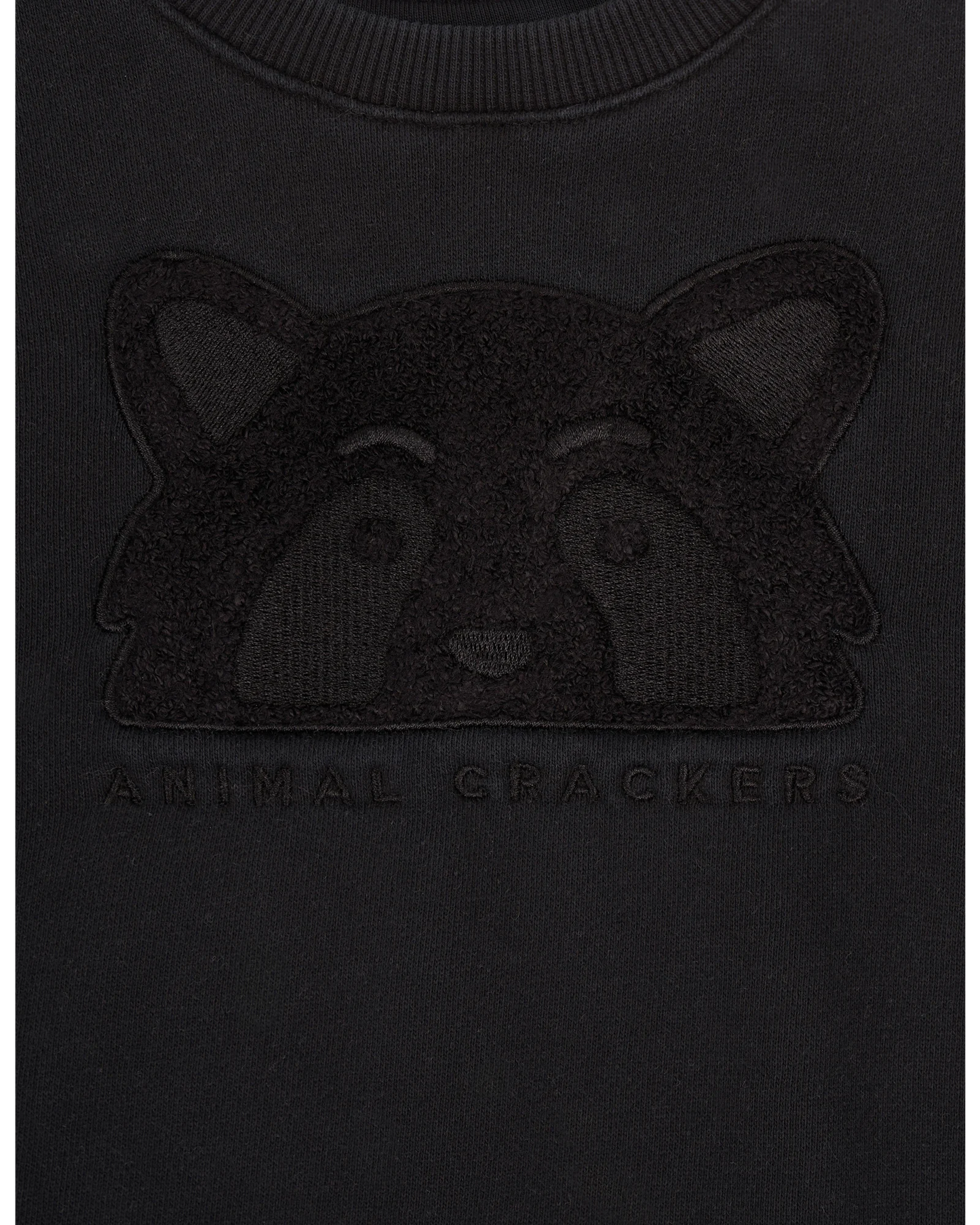 Animal Crackers Raffael Crew - Washed Black