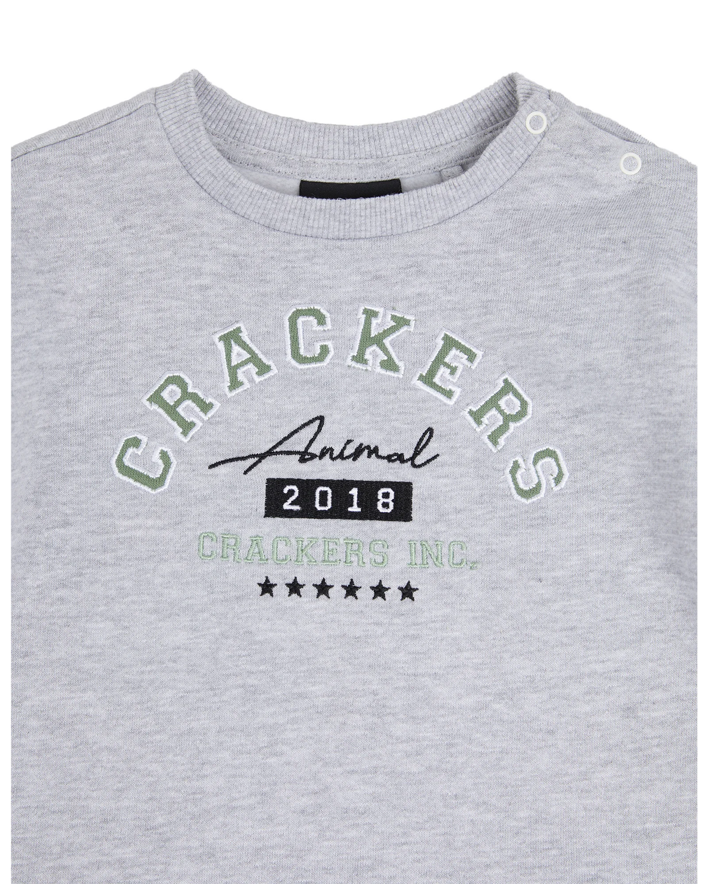 Animal Crackers Network Crew - Grey Marle