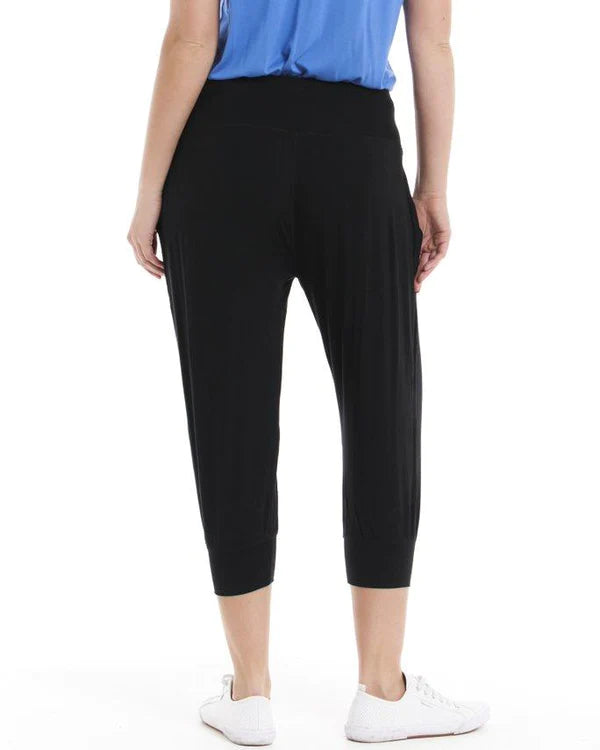 Betty Basics Michelle Harem Jogger - Black