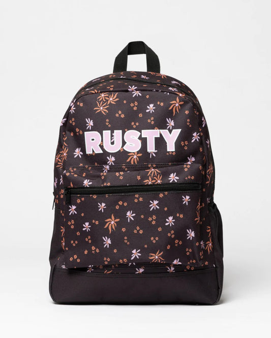 Rusty Academy Backpack Girls- Black 1