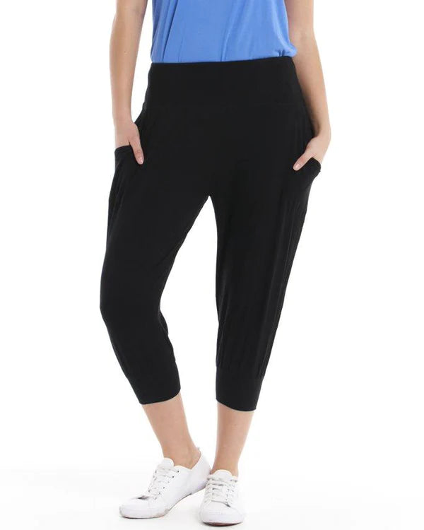 Betty Basics Michelle Harem Jogger - Black