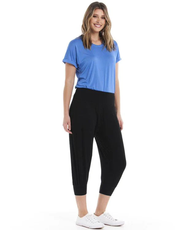 Betty Basics Michelle Harem Jogger - Black