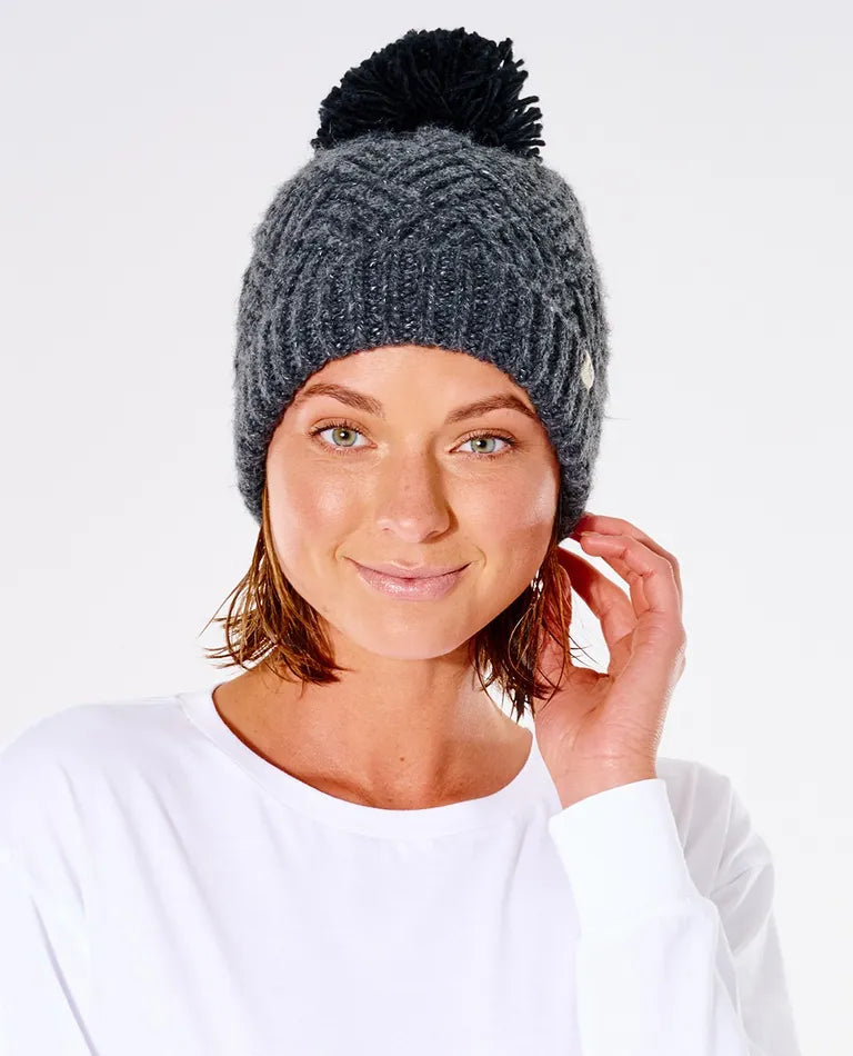 Rip Curl Groundswell Pom Pom Beanie Charmarle Husk Him Her