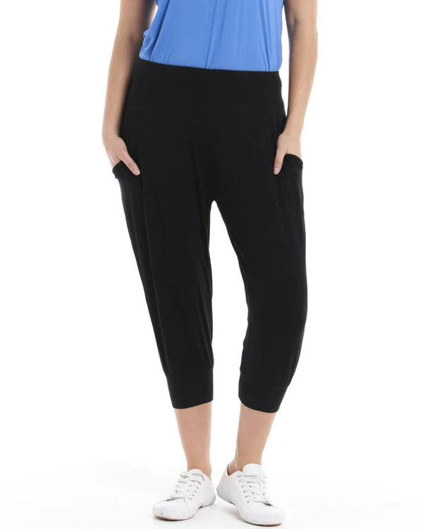 Betty Basics Michelle Harem Jogger - Black