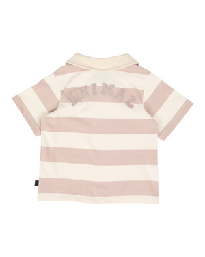 Animal Crackers Uni Polo - Stripe