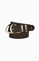 Peta + Jain Moma Belt - Chocolate