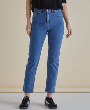 Betty Basics Slim Fit Jean - Mid Blue