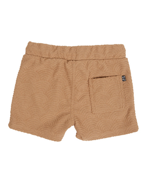 Animal Crackers Towling Shorts - Tan