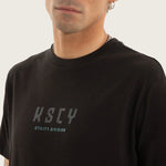 Kiss Chacey Fallout Dual Curved Tee - Jet Black