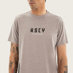 Kiss Chacey Fallout Dual Curved Tee - Pigment Gull