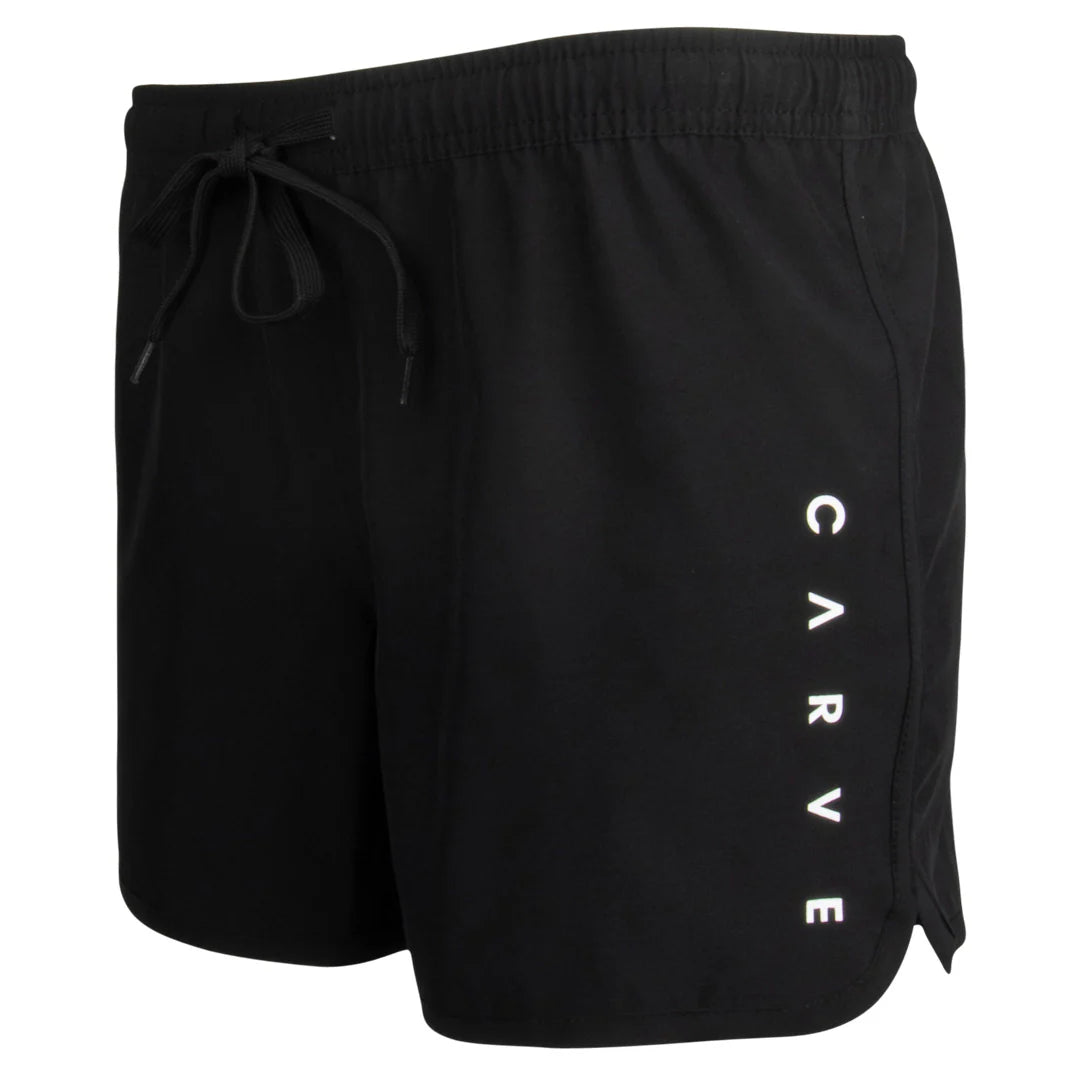 Carve Cabo Girls Basic Boardie - Black