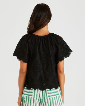 Sass Ani Blouse - Black