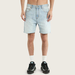 Kiss Chases KS5 Slim Denim Short - Sunbleached