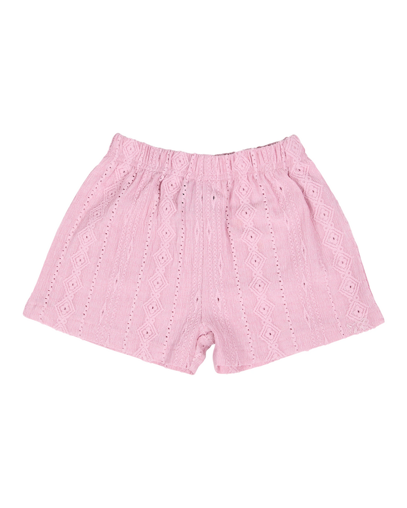 Animal Crackers Textured Short - Pink