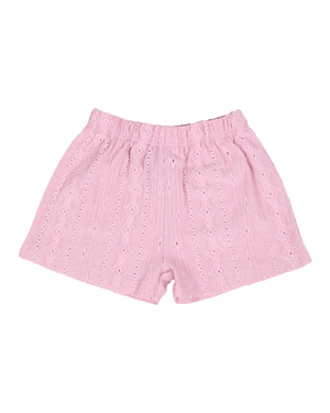 Animal Crackers Textured Short - Pink