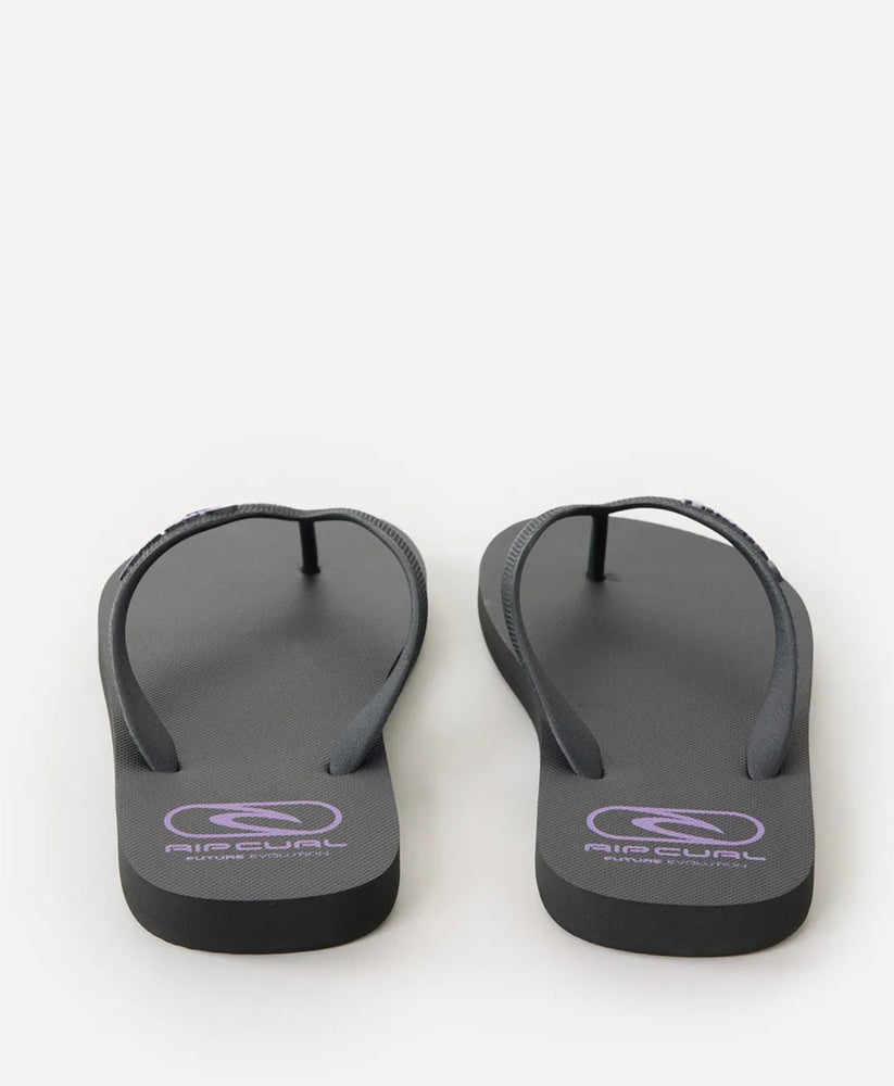 Rip Curl Icon of Surf Bloom Open Toe - Black/Purple/Black