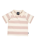 Animal Crackers Uni Polo - Stripe