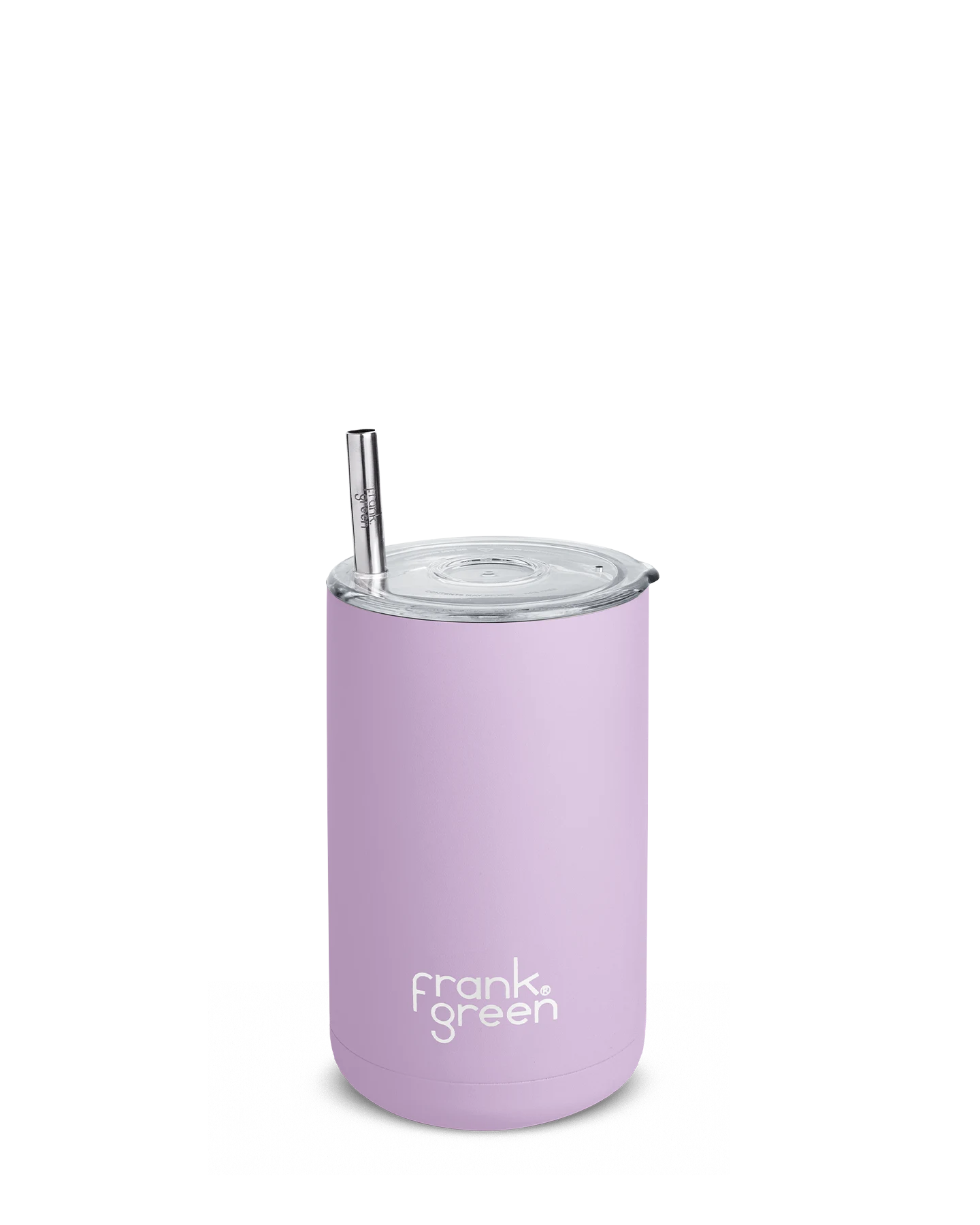 Frank Green Iced Coffee Cup With Straw - Lilac Haze