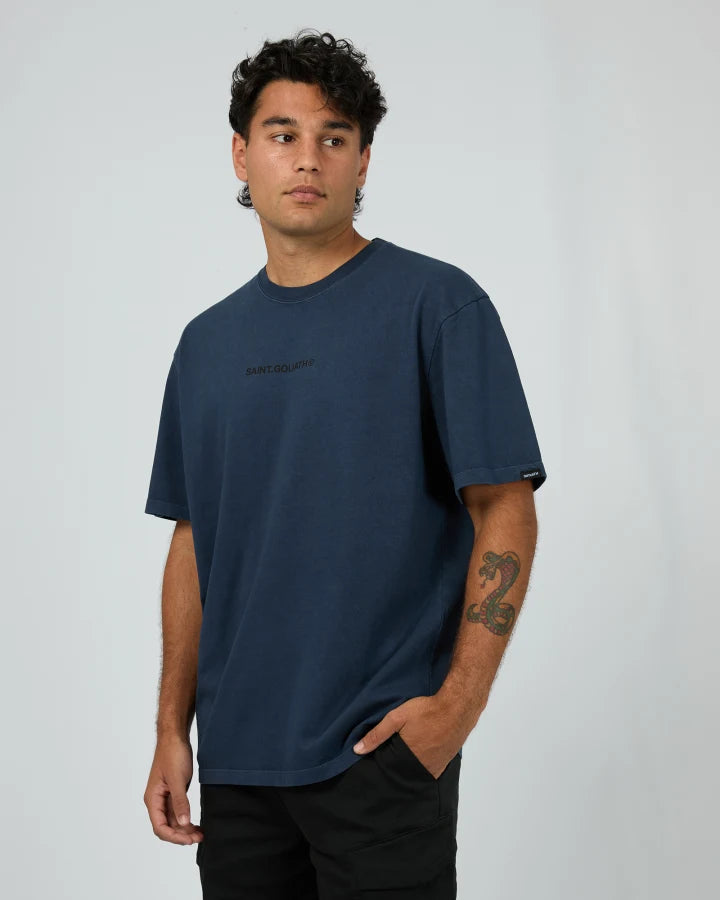 St Goliath Id Tee - Navy
