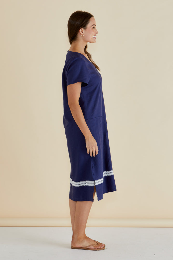 Betty Basics Elwood Dress - Navy