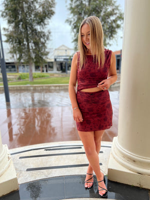 Jorge Sienna Top - Print