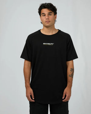 St Goliath Pace Raglan Tee - Black