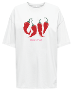 Only Rose T-Shirt - Bright White