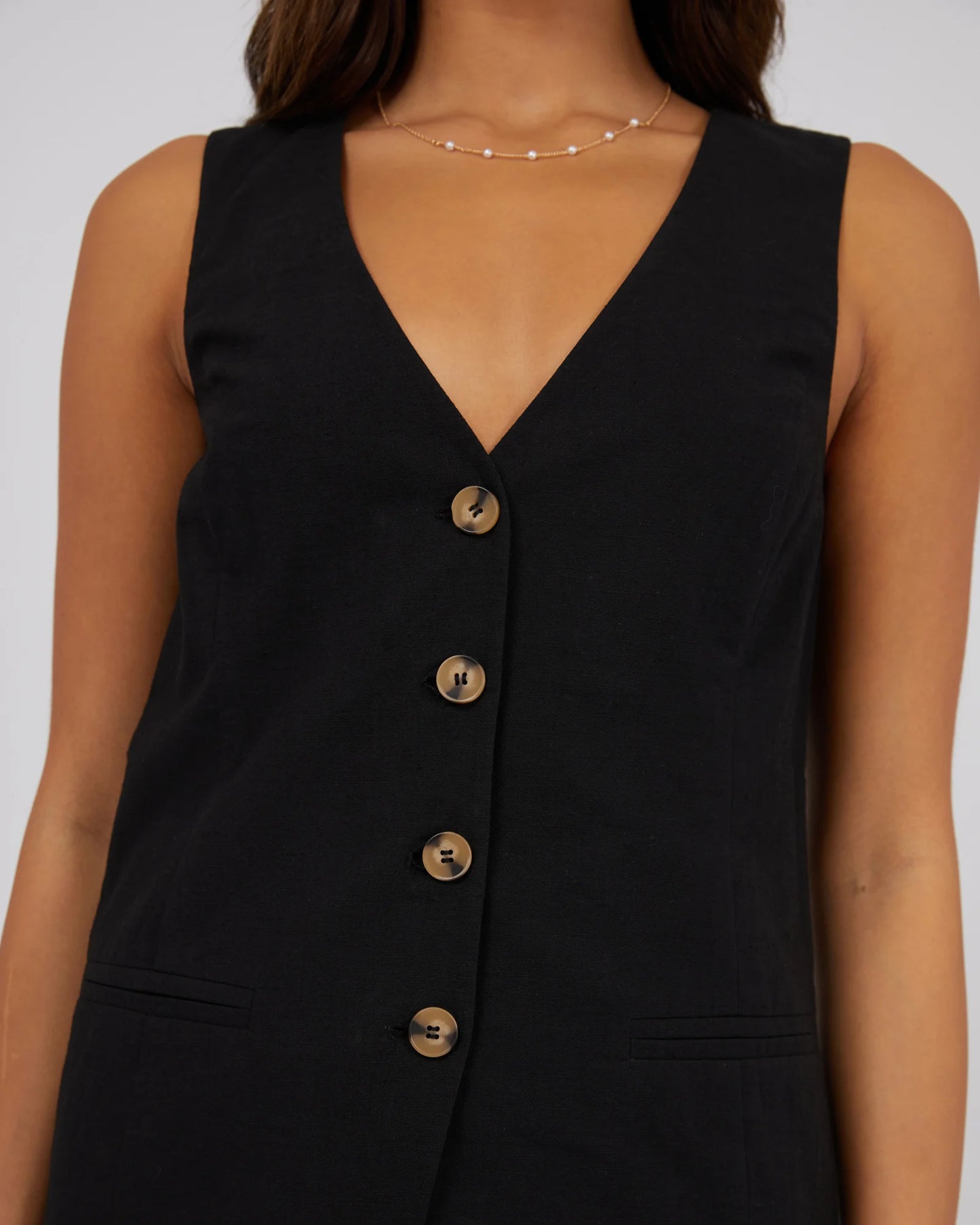 Jorge Tilly Vest - Black
