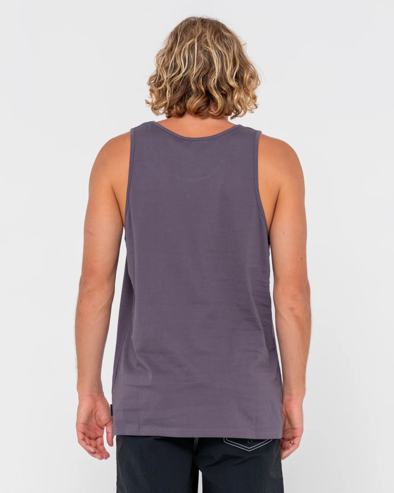 Rusty Boxed Out CF Reflective Tank - Coal
