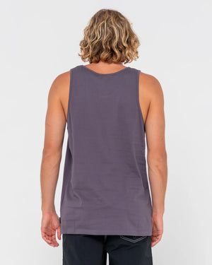 Rusty Boxed Out CF Reflective Tank - Coal