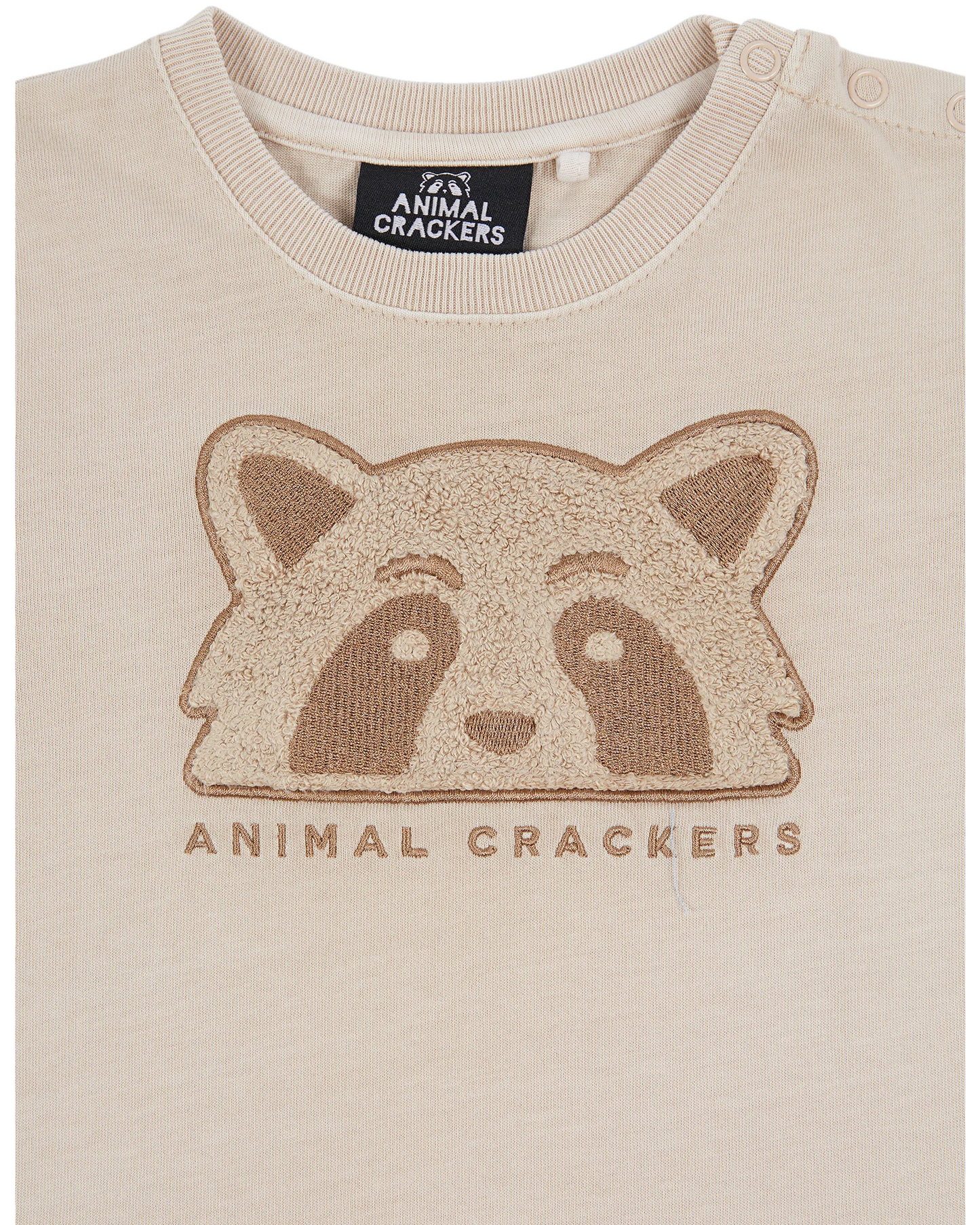 Animal Crackers Raffi Tee - Tan