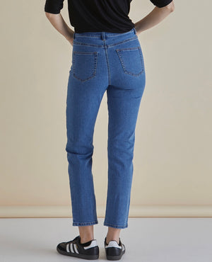 Betty Basics Slim Fit Jean - Mid Blue