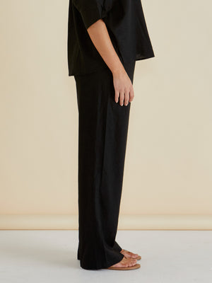 Betty Basics Zara Relax Pant - Black