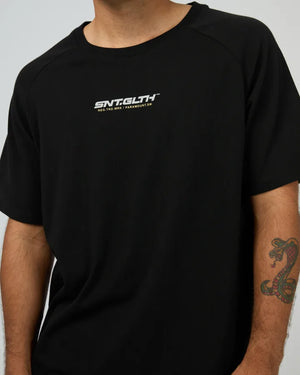 St Goliath Pace Raglan Tee - Black