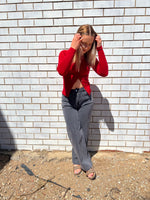 Jorge Mimi Cardigan - Red