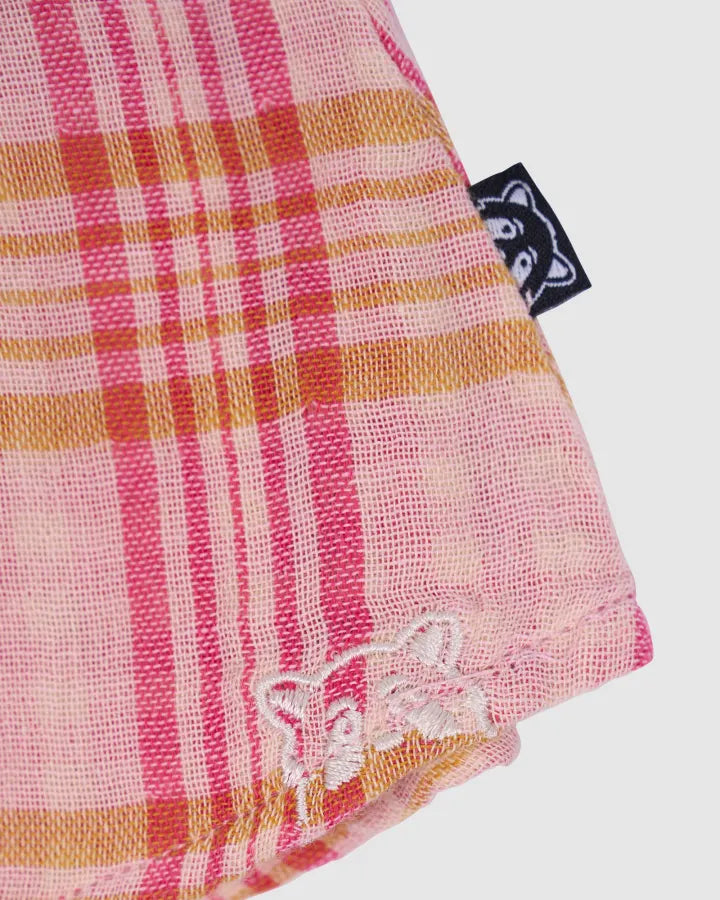 Animal Crackers Mixed Skort - Check