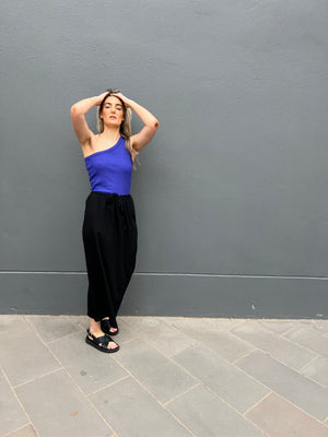 Rip Curl Asymmetrical Rib Tank - Wild Berry