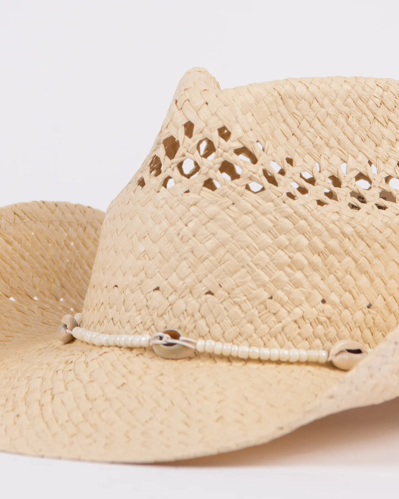Rusty Howdy Cowboy Straw Hat