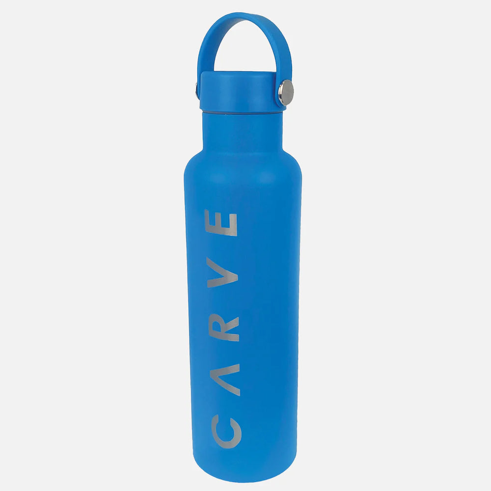 Carve Insulated Drink Bottle 750ml Powder Coated - Blue ￼