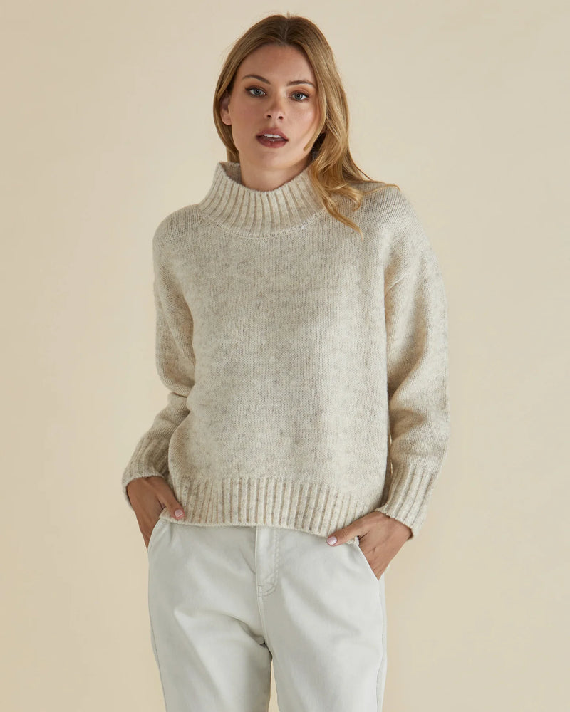 Betty Basics Lola Jumper - Cream Neutral