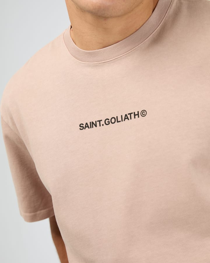 St Goliath ID Tee - Fawn