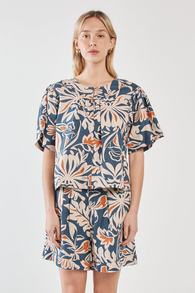 Sass Jana Blouse - Wild Orchid