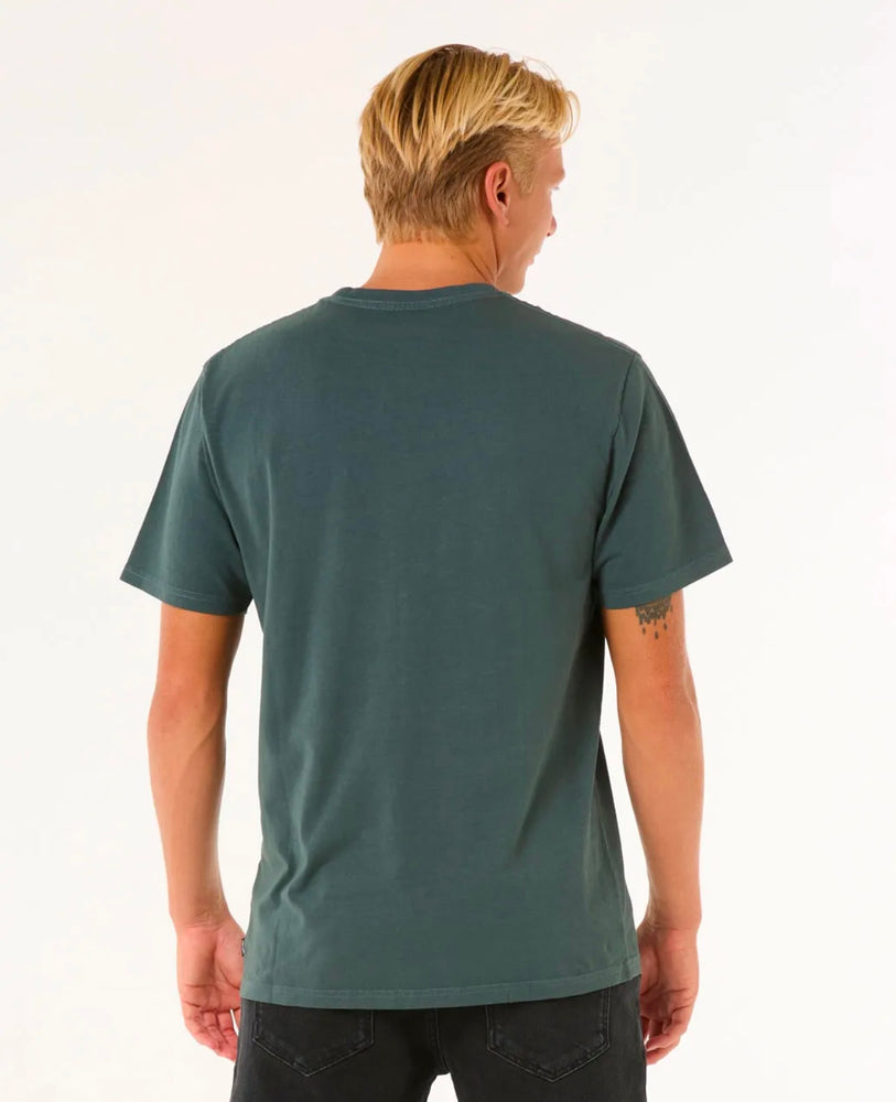 Rip Curl Plain Washed Tee - Pine Night