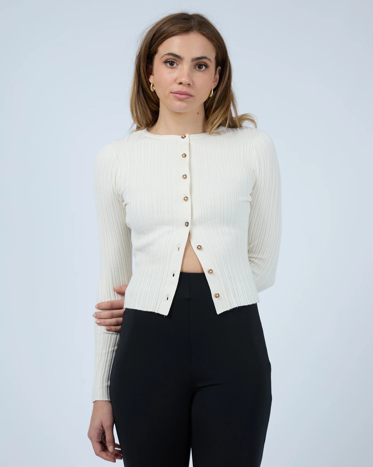 Jorge Mimi Cardigan - Vintage White