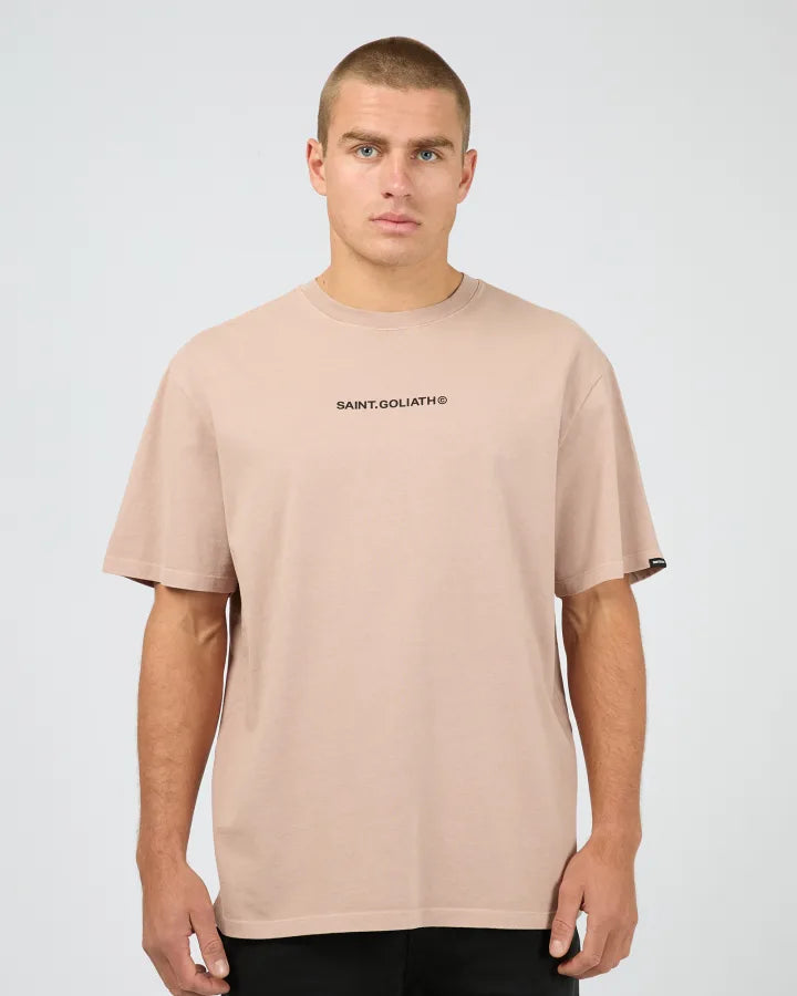 St Goliath ID Tee - Fawn