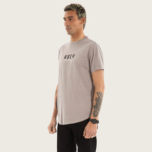 Kiss Chacey Fallout Dual Curved Tee - Pigment Gull
