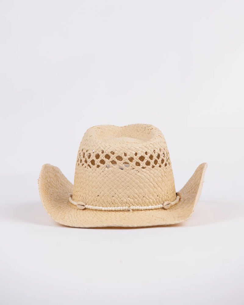 Rusty Howdy Cowboy Straw Hat