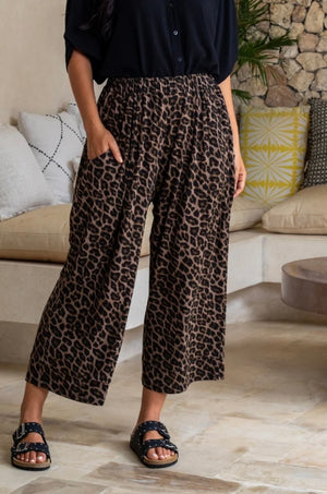 Bee Maddison Sammie Pants - Leopard